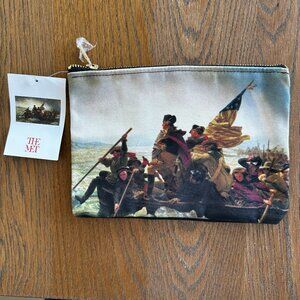 NWT Metropolitan Museum of Art Washington Crossing the Delaware Zipper Pouch